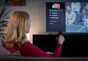 LIVINGROOM WOHNZIMMER IPTV